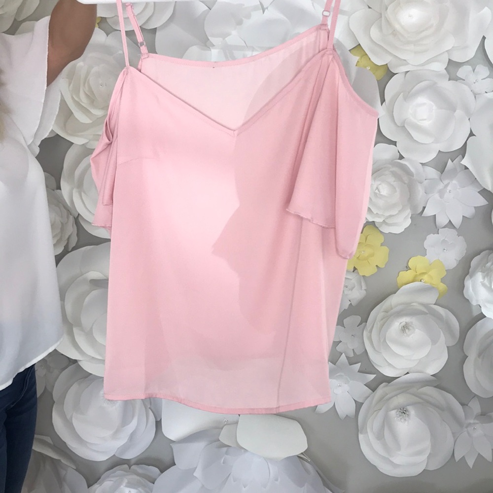 Gorgeous Pink Off the Shoulder Blouse